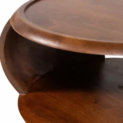Woood Cole Salontafel Mango Hout Bruin
