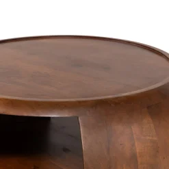 Woood Cole Salontafel Mango Hout Bruin