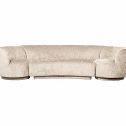 Woood Combi-popular: bankje + fauteuils naturel
