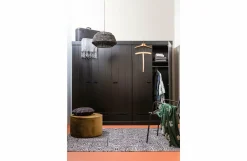 Woood Connect - 3 Drs + Lade - Strokendeur Zwart [fsc]
