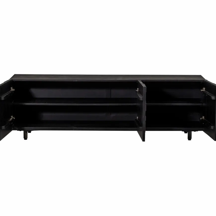 Woood COUNTER TV meubel mango zwart