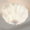 Woood DALIA plafond/wandlamp tyvek papier wit 28xO40CM