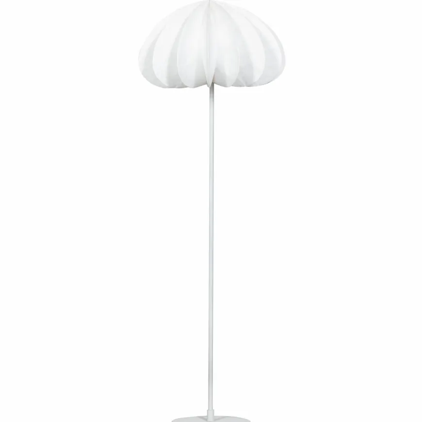 Woood DALIA vloerlamp tyvek papier wit 150xO50CM