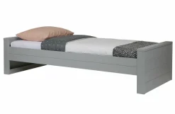 Woood Dennis Bed 90x200 Cm Grenen Betongrijs Geborsteld [fsc]