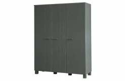 Woood Dennis 3-deurs Kast Grenen Steel Grey Geborsteld [fsc]