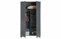 Woood Dennis Kast Grenen Steel Grey Geborsteld [fsc]