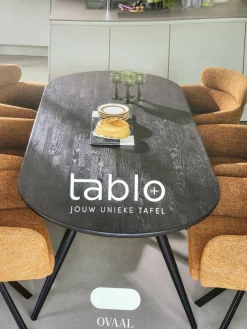Woood Eettafel Tablo Ovaal met vele mogelijkheden