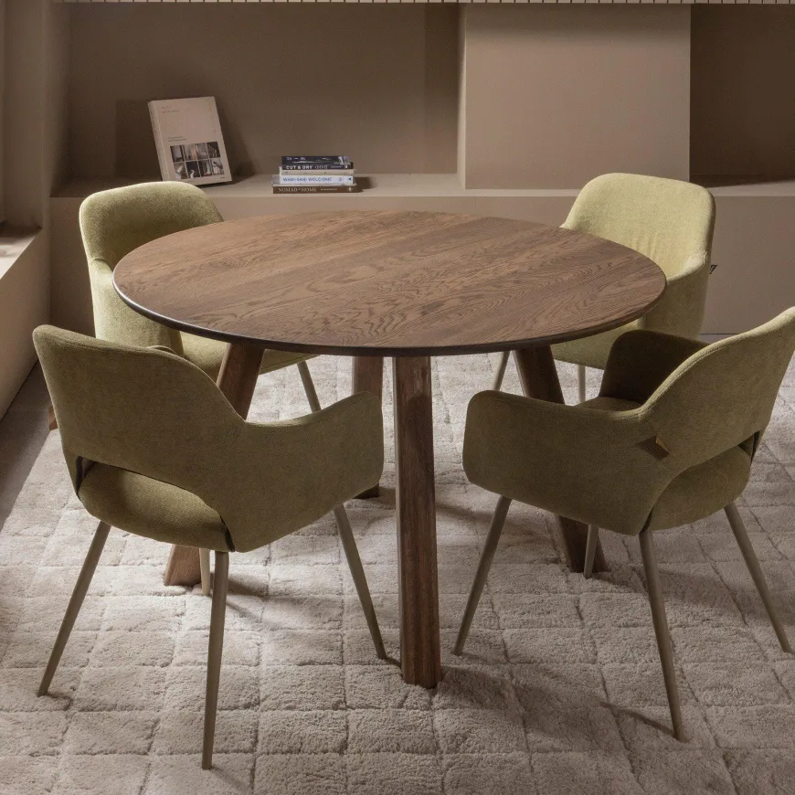 Woood Eettafel Tablo Rond met vele mogelijkheden
