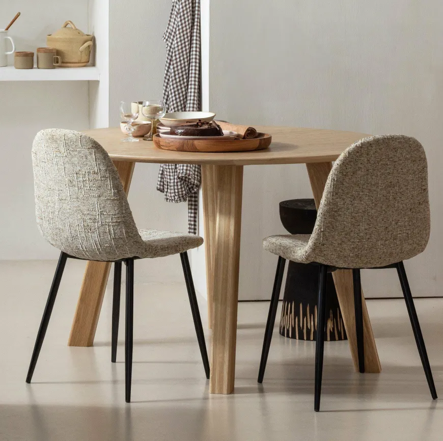 Woood Eettafel Tablo Rond met vele mogelijkheden