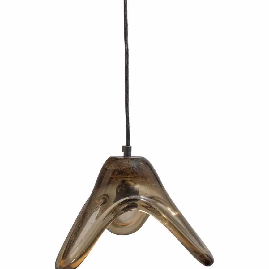 Woood Elle hanglamp groot glas groen