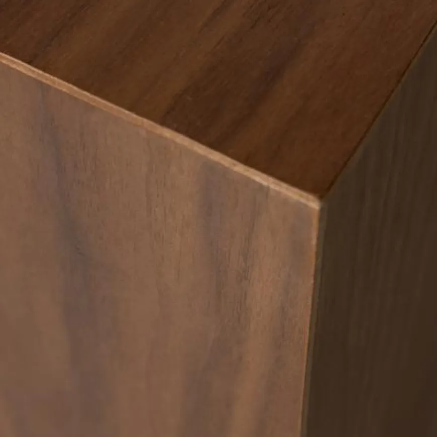Woood Enid Plantenstandaard Hout Walnoot