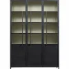 Woood Exhibit vitrinekast XL metaal zwart