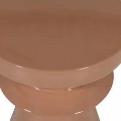 Woood Fedde bijzettafel metaal oud roze