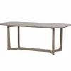Woood Ferion Eettafel Mango Hout Mud 180x90cm