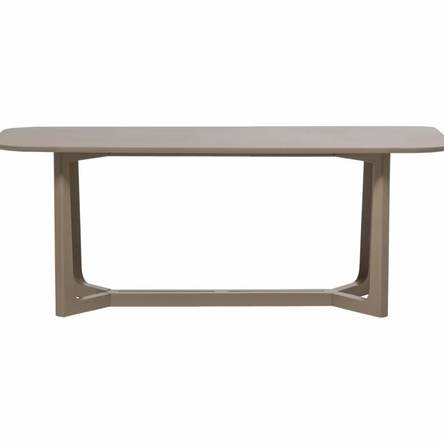 Woood Ferion Eettafel Mango Hout Mud 180x90cm