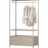 Woood Ferris open kledingkast 100 cm metaal zand