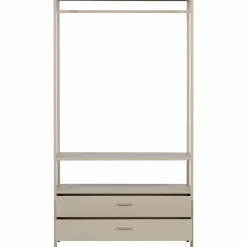 Woood Ferris open kledingkast 100 cm metaal zand