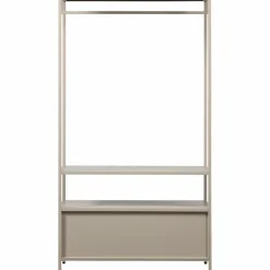 Woood Ferris open kledingkast 100 cm metaal zand