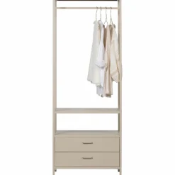 Woood Ferris open kledingkast 70 cm metaal zand