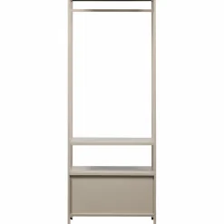 Woood Ferris open kledingkast 70 cm metaal zand