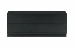 Woood Finca Tv Meubel 100cm Grenen Zwart [fsc]