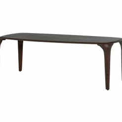 Woood Fiore Eettafel Mango Hout Donkerbruin 230x95 Cm