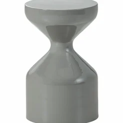 Woood Floyd bijzettafel metaal lichtgrijs