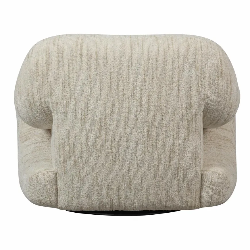 Woood Folke fauteuil chenille naturel melange