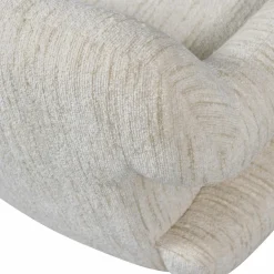 Woood Folke fauteuil chenille naturel melange
