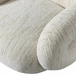 Woood Folke fauteuil chenille naturel melange