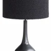 Woood Foss Tafellampvoet Aluminium Antique Zwart/bruin