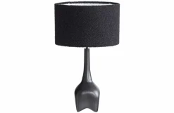 Woood Foss Tafellampvoet Aluminium Antique Zwart/bruin