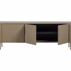 Woood Gunnar tv meubel 154 cm grenen mud [fsc]