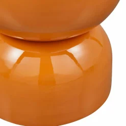 Woood Hekla bijzettafel metaal oranje