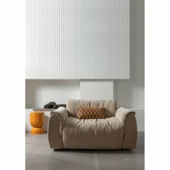 Woood Hekla bijzettafel metaal oranje