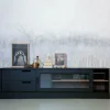 Woood James Tv-meubel Noten/zwart [fsc]