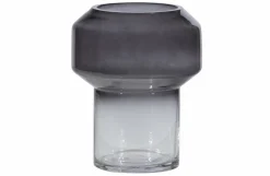 Woood Jaxx Vaas Glas Zwart Ø15cm