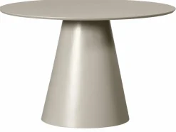 Woood Jorre Eettafel Mdf Antique Beige Ø120cm