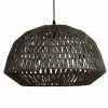 Woood Kace Hanglamp Jute Zwart Ø45cm