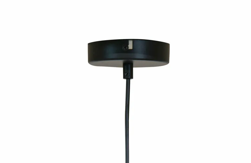Woood Kace Hanglamp Jute Zwart Ø45cm