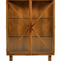 Woood Kella 2-deurs kast mango hout naturel
