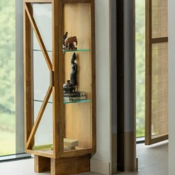Woood Kella 1-deurs kast mango hout naturel