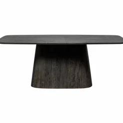 Woood Leah eettafel mdf donkerbruin 200x105cm