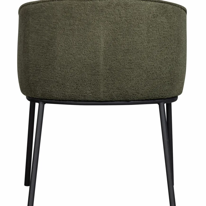 Woood Leon eetkamerstoel forest green