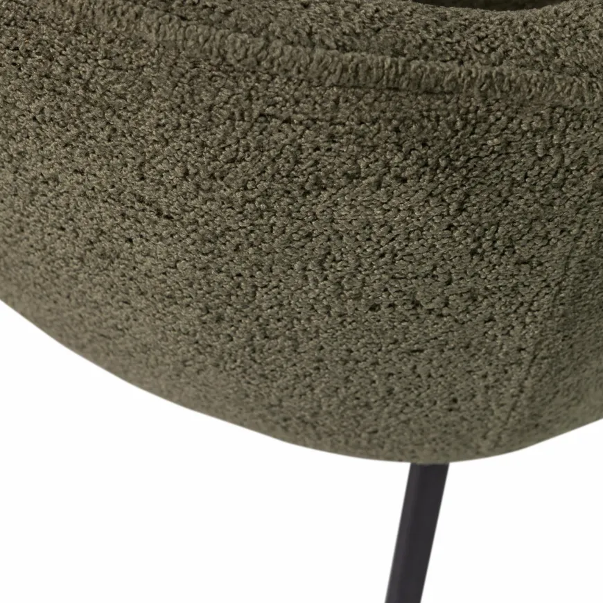 Woood Leon eetkamerstoel forest green