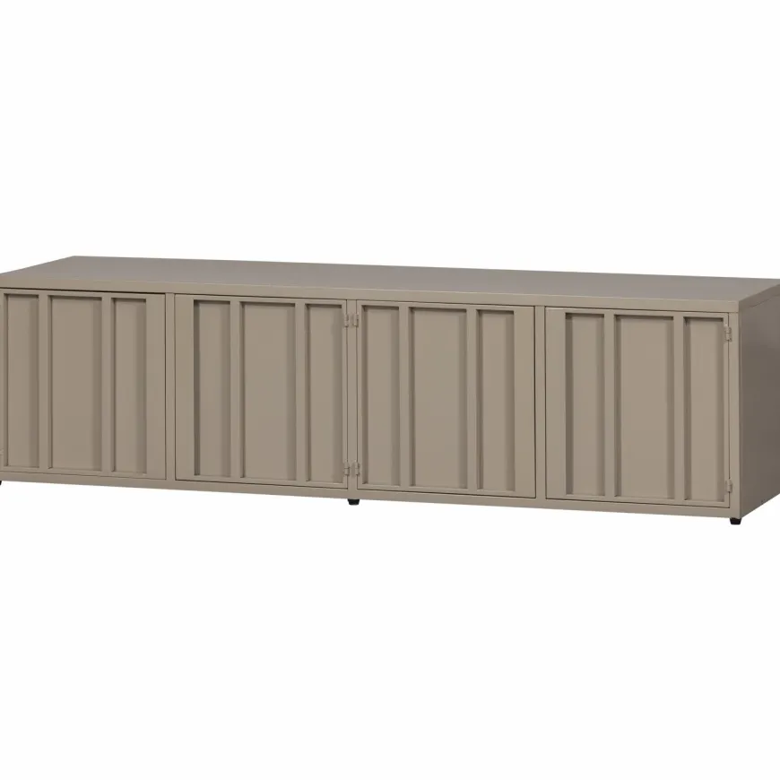 Woood Level tv-meubel metaal zand 44x160cm