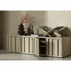 Woood Level tv-meubel metaal zand 44x160cm