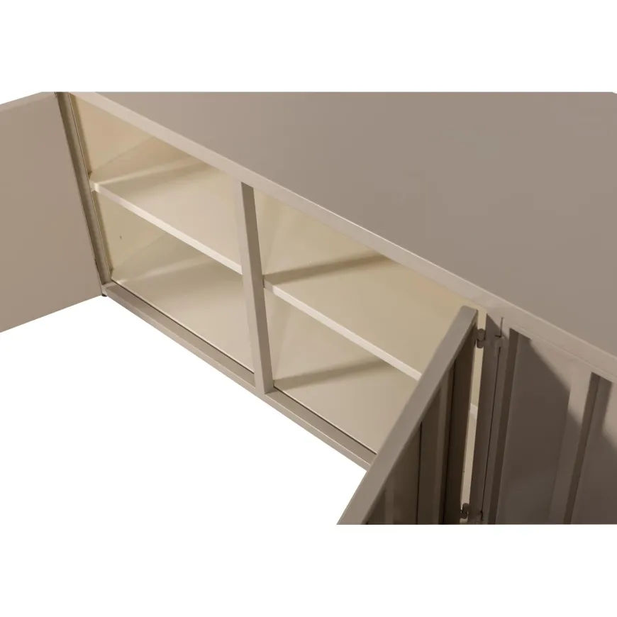 Woood Level tv-meubel metaal zand 44x160cm