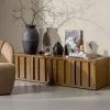 Woood Level tv-meubel metaal honinggeel 44x160cm