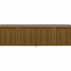 Woood Level tv-meubel metaal honinggeel 44x160cm